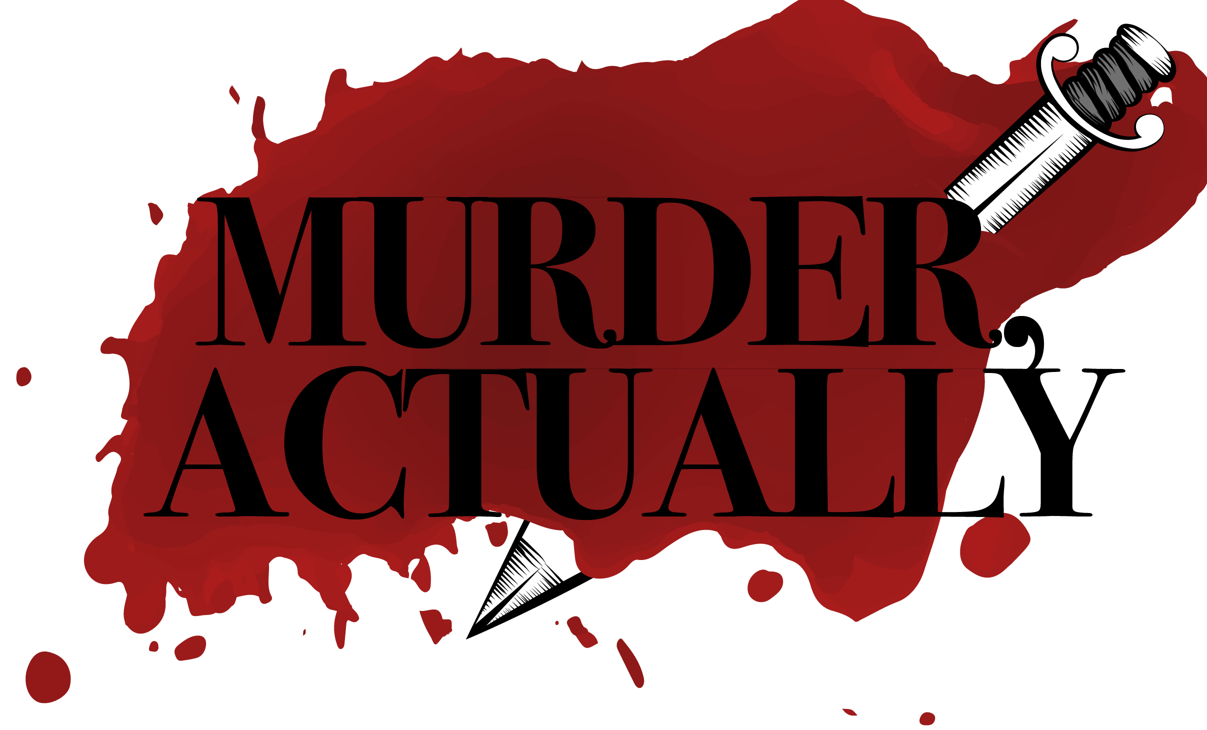 Murder Actually Logo