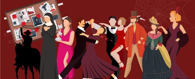 Top 10 Murder Mystery themes