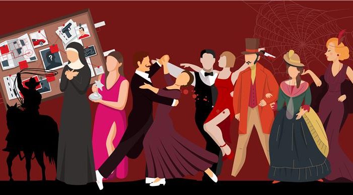 Top 10 Murder Mystery themes